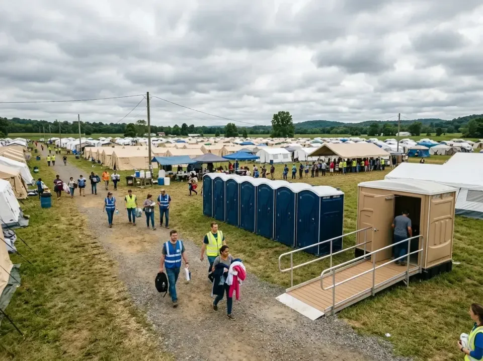 disaster-relief-camp-restrooms-010 — frequently asked questions, Dumpster & Portable Bathrooms Rental in Castle Hills, TX